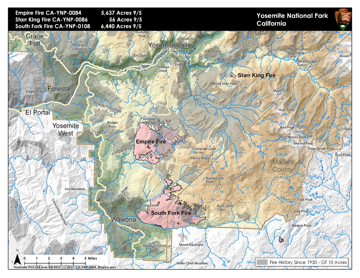 Yosemite Fire Update 9/6/17 Yosemite Fire Update 9/6/17