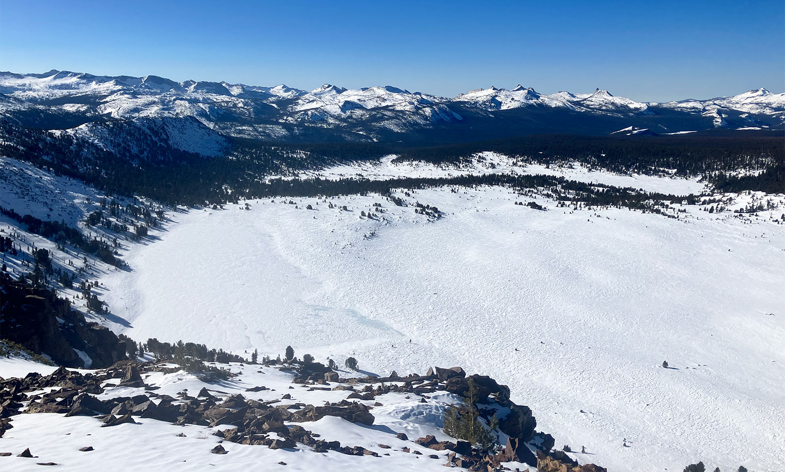 Gaylor Lake on January 17, 2025. Gaylor Lake on January 17, 2025.