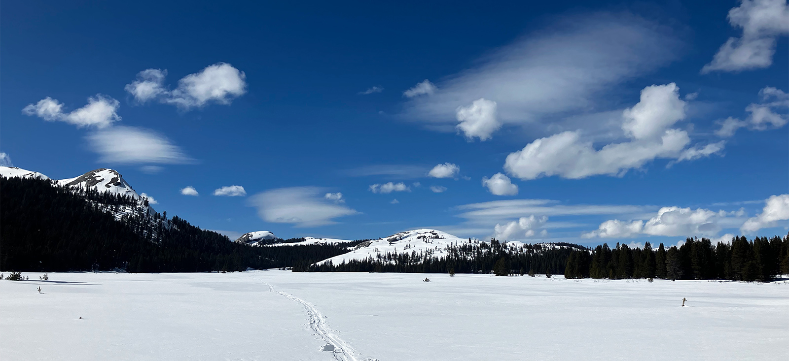 Precursor clouds on February 28 tell the story of the incoming blizzard.