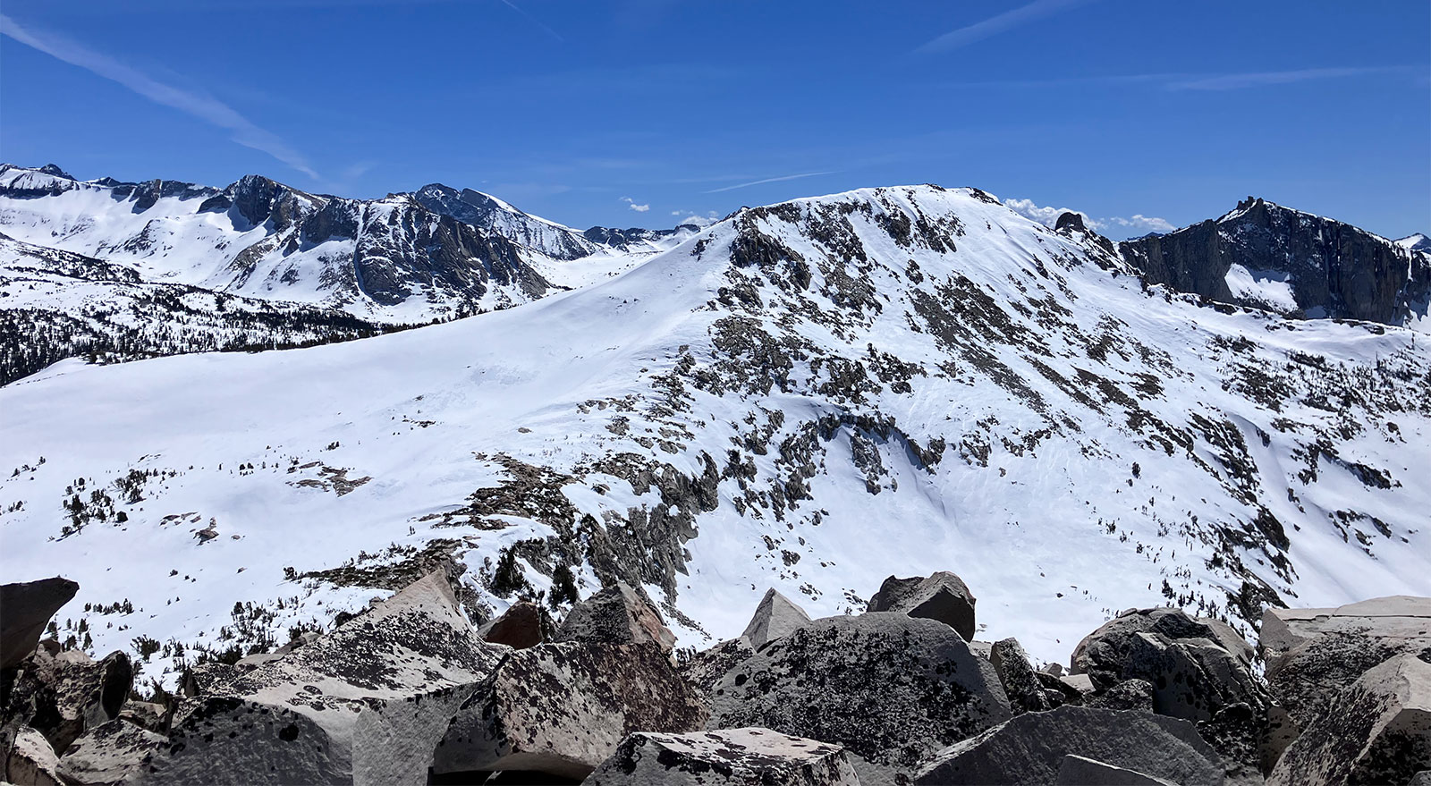 Rafferty Peak on April 7, 2026.