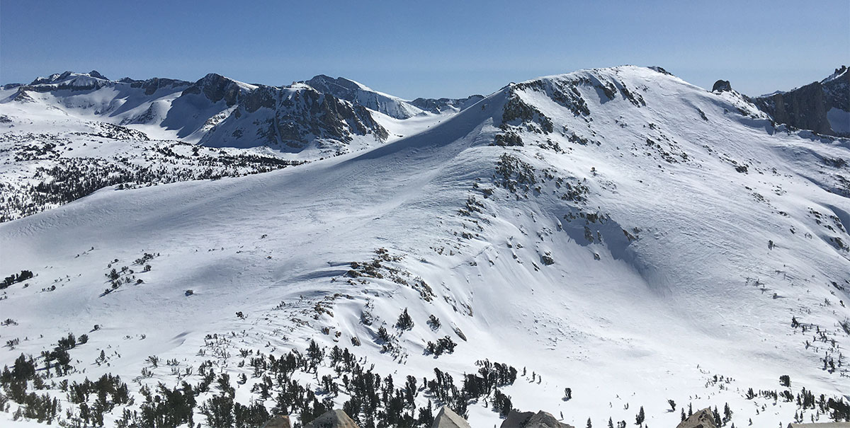 Rafferty Peak on February 28, 2023.