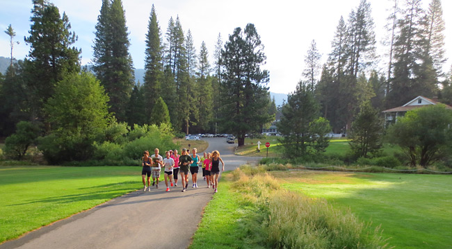 Running with a ranger on the Wawona Meadow Loop