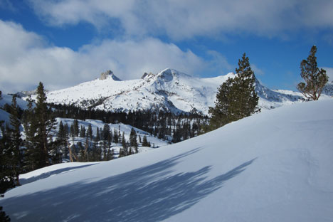 Snowy peaks