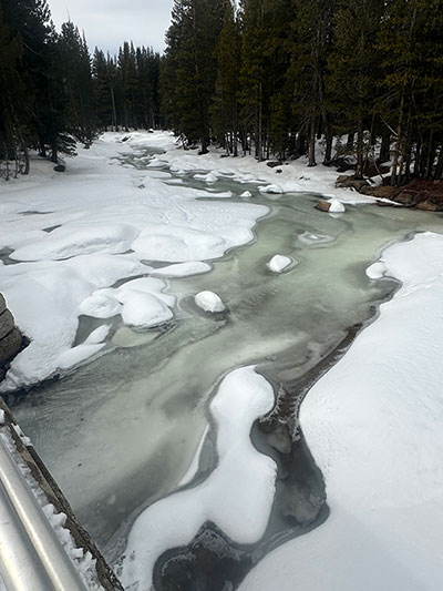 Tuolumne River on February 2, 2025. Tuolumne River on February 2, 2025.