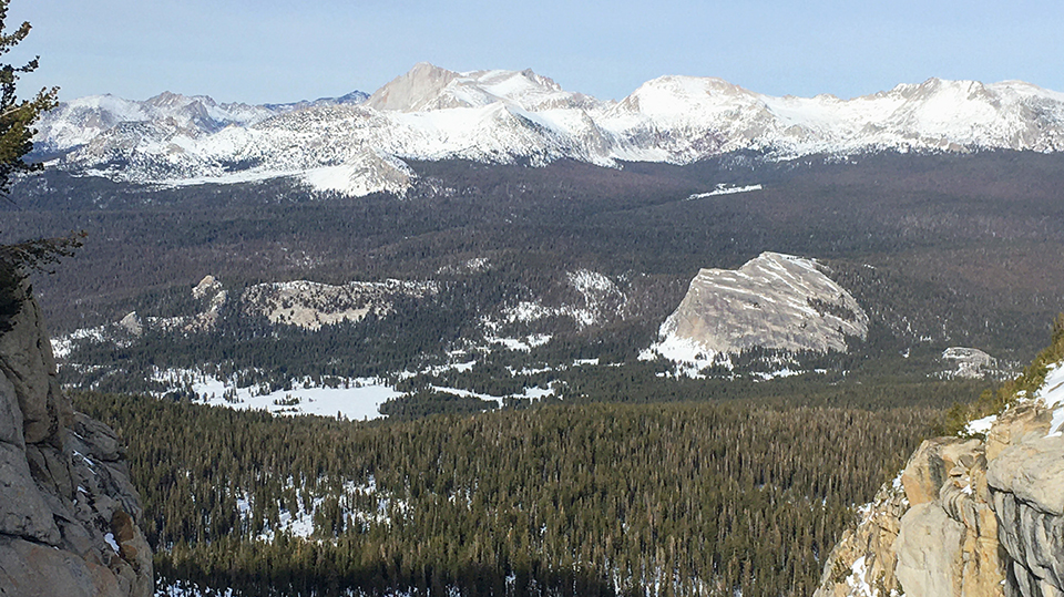 Tuolumne Meadows, Mt. Conness, and Lembert Dome on January 11, 2021 Tuolumne Meadows, Mt. Conness, and Lembert Dome on January 11, 2021