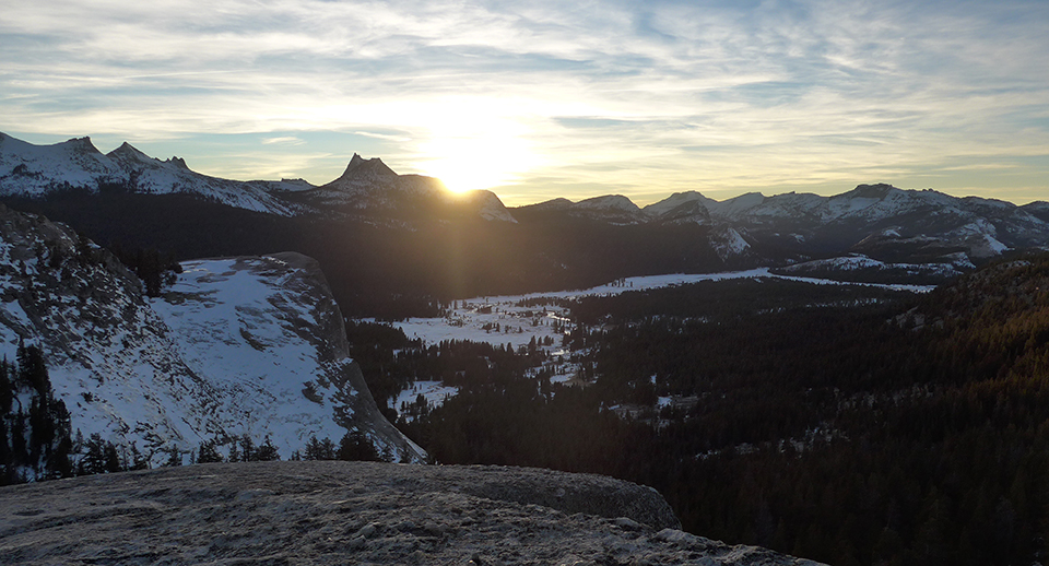 View from Dog Dome on December 18, 2017