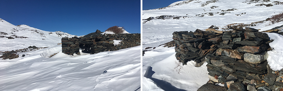 Views of Great Sierra Mine remains surrounded by snow on February 7, 2021.