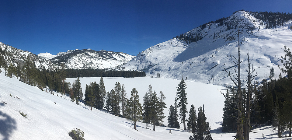 Merced Lake on March 15, 2019. Merced Lake on March 15, 2019.