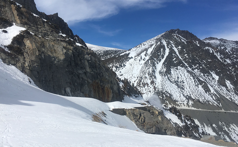 Snow removal efforts along Hwy. 120 east of Yosemite below green gate on April 10, 2019. Snow removal efforts along Hwy. 120 east of Yosemite below green gate on April 10, 2019.