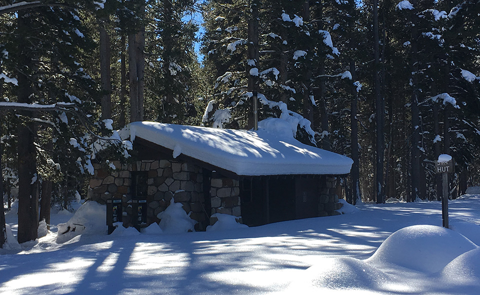 Tuolumne Meadows Ski Hut on December 13, 2018 Tuolumne Meadows Ski Hut on December 13, 2018