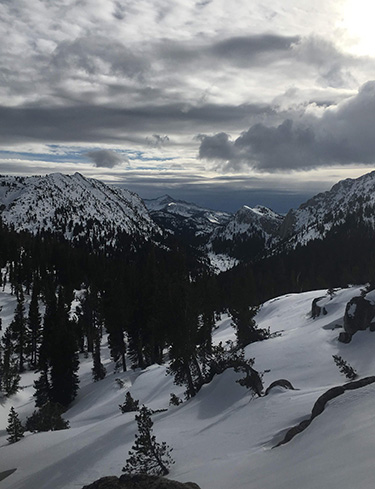Upper Echo Creek Drainage on January 21, 2020. Upper Echo Creek Drainage on January 21, 2020.