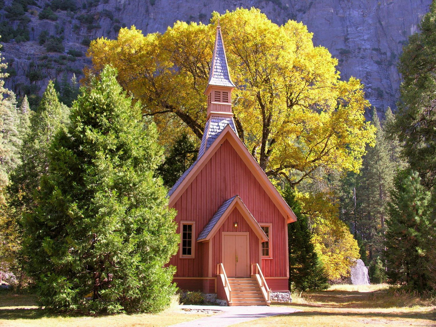 Yosemite Chapel Yosemite National Park (U.S. National Park Service)