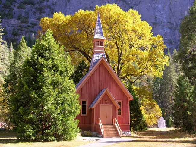 Exterior view of the chapel