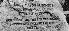 Headstone with epitaph