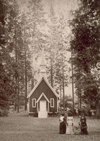 Historical image of the chapel