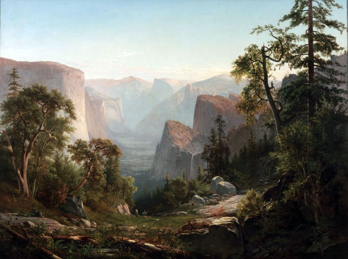 Painting of Yosemite Valley Painting of Yosemite Valley