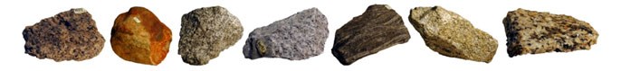 Various granites Various granites