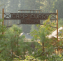 Curry Village Welcome Sign