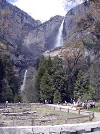Yosemite Falls, April 30, 2005.