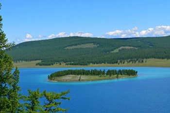 Lake Hovsgol in Mongolia