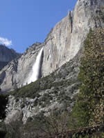 Upper Yosemite Fall, March 24, 2004.