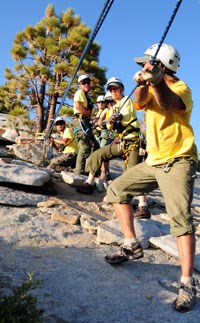 SAR siters during a rescue