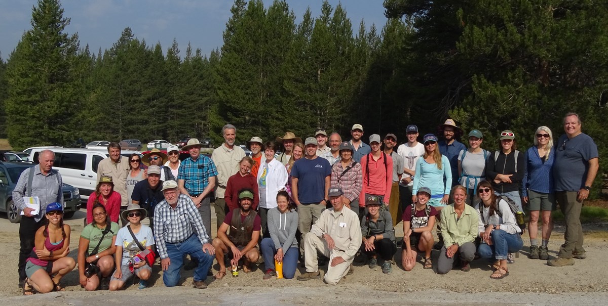 Photo of butterfly count volunteers at Tuolumne Meadows