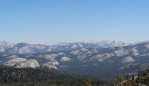 View of mountains from the Buena Vista Range