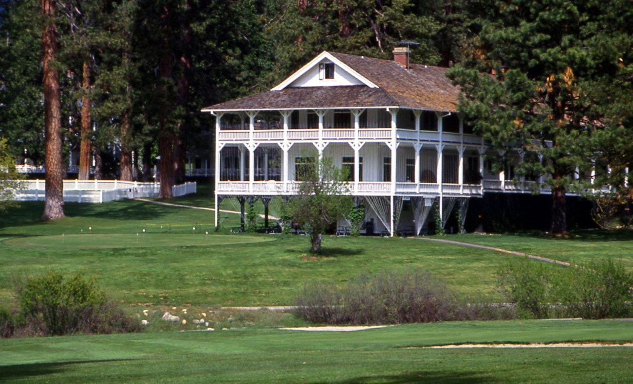 Historic hotel and golf course