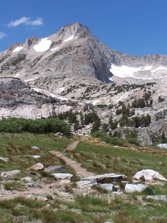 Trail to North Peak near Yosemite's northwestern boundary