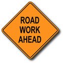 Road work ahead Road work ahead
