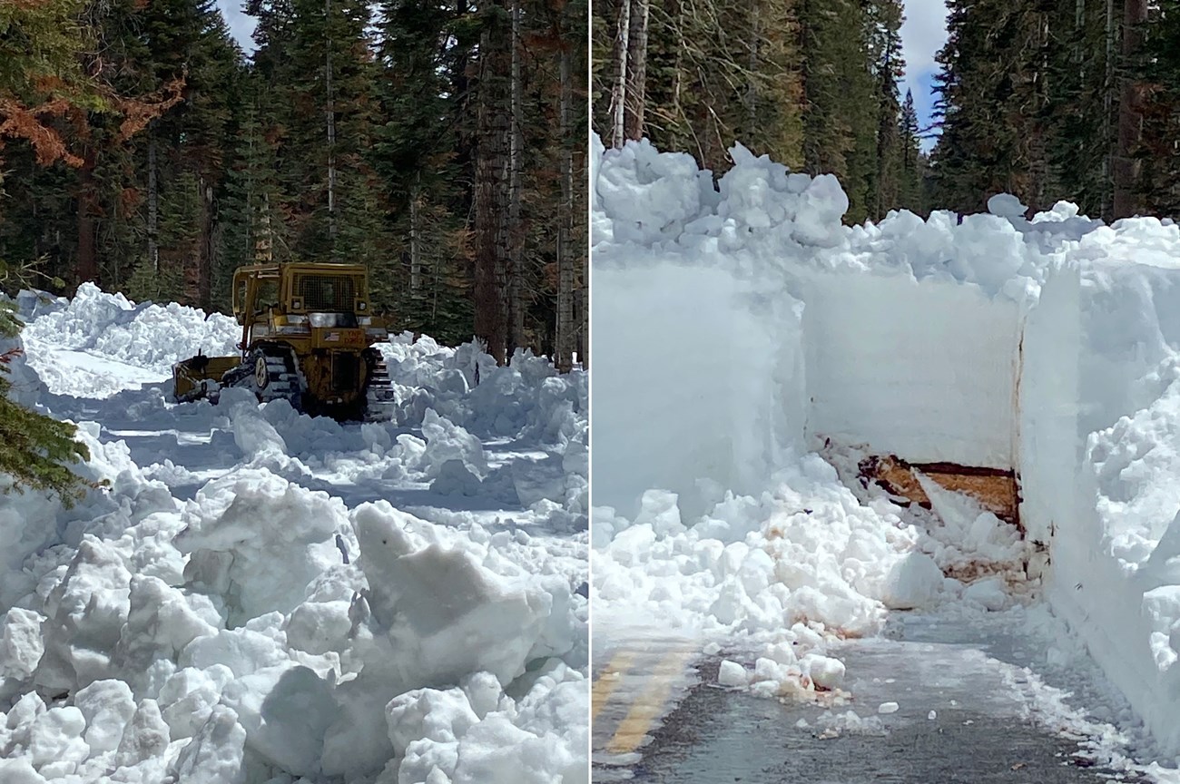 Tioga and Glacier Point Roads Plowing Update Yosemite National Park