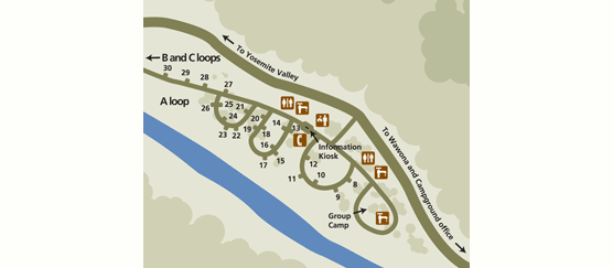 Wawona Campground A loop