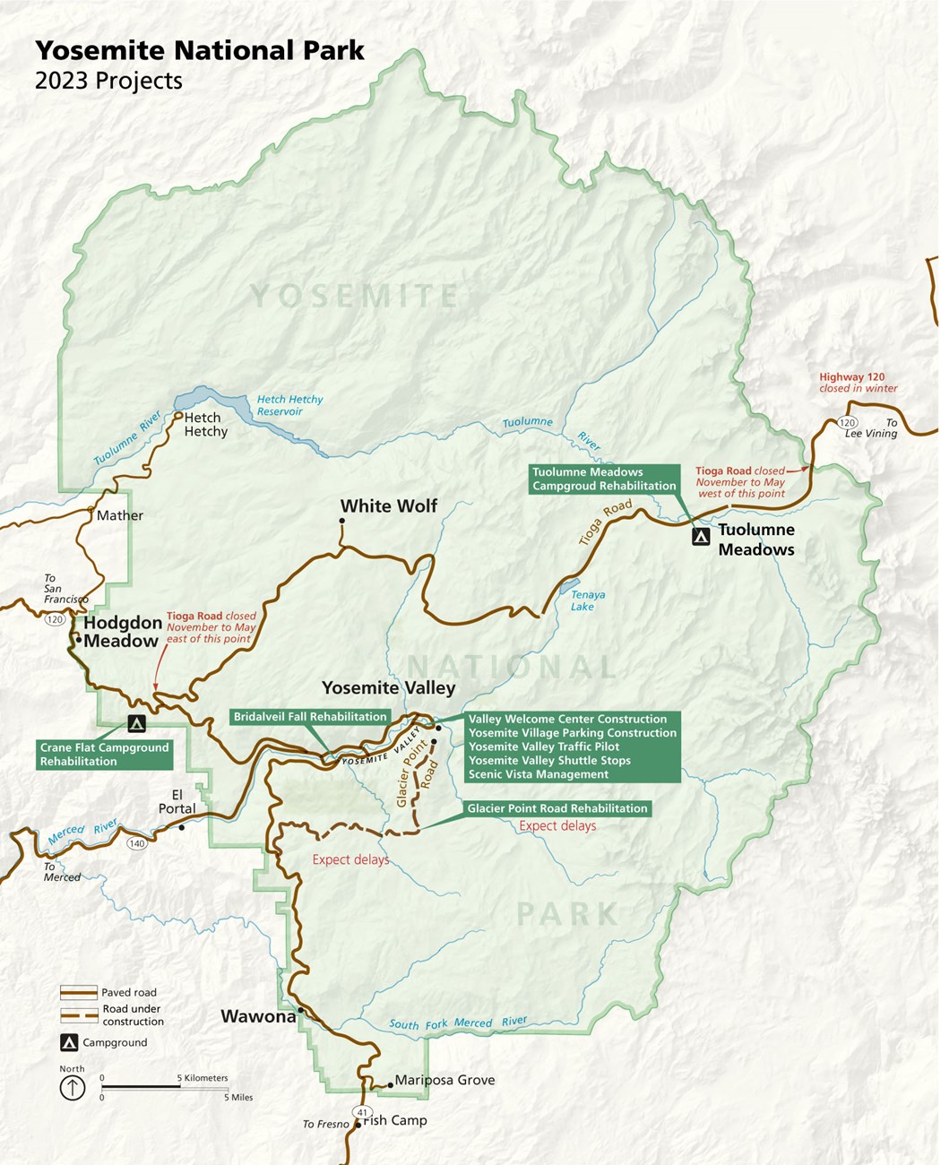 Campgrounds - Yosemite National Park (U.S. National Park Service)