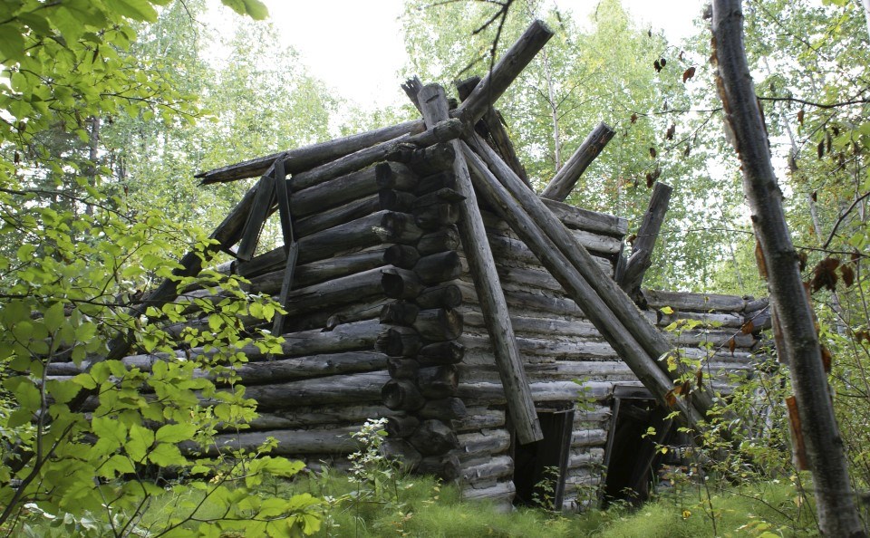 Remains of Woodchopper Roadhouse in 2010