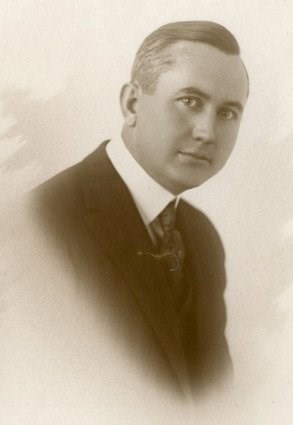 Historic portrait of Walter Johnson.