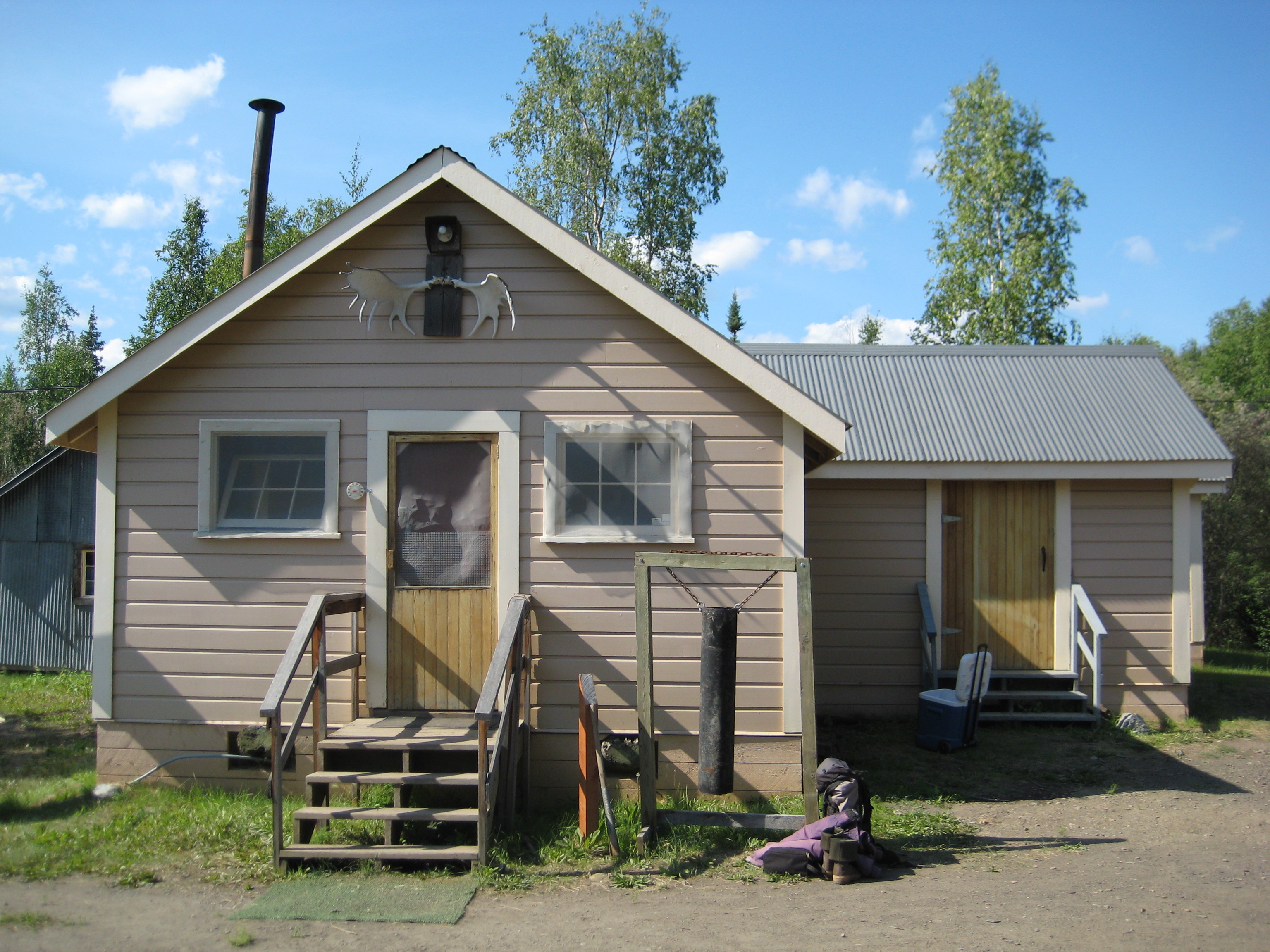 Coal Creek Camp Mess Hall in summer Coal Creek Camp Mess Hall in summer