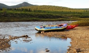 Rafts on the Charley River