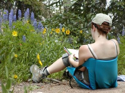 Artist in Chair