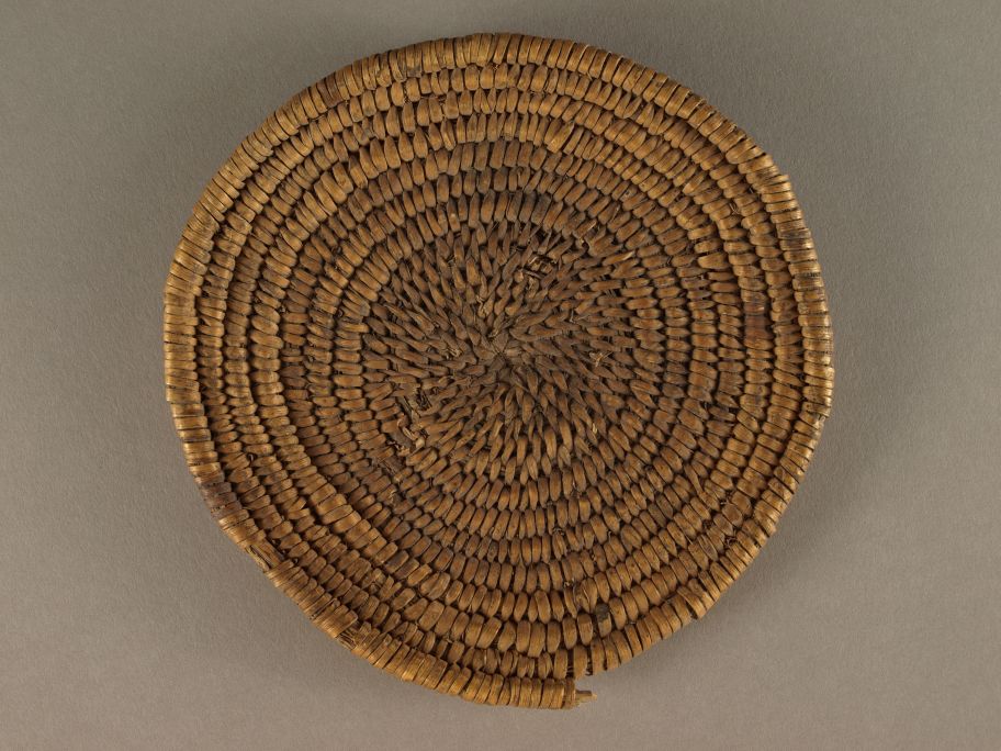 This basket is typical of items that date to the late Basket Maker period of Ancestral Puebloan occupations, roughly AD 1 to 700.
Zion Museum Collection ZION 18592