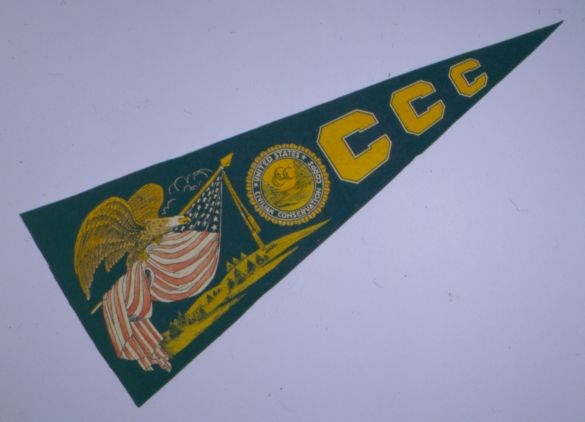 Civilian Conservation Corps Pennant Civilian Conservation Corps Pennant