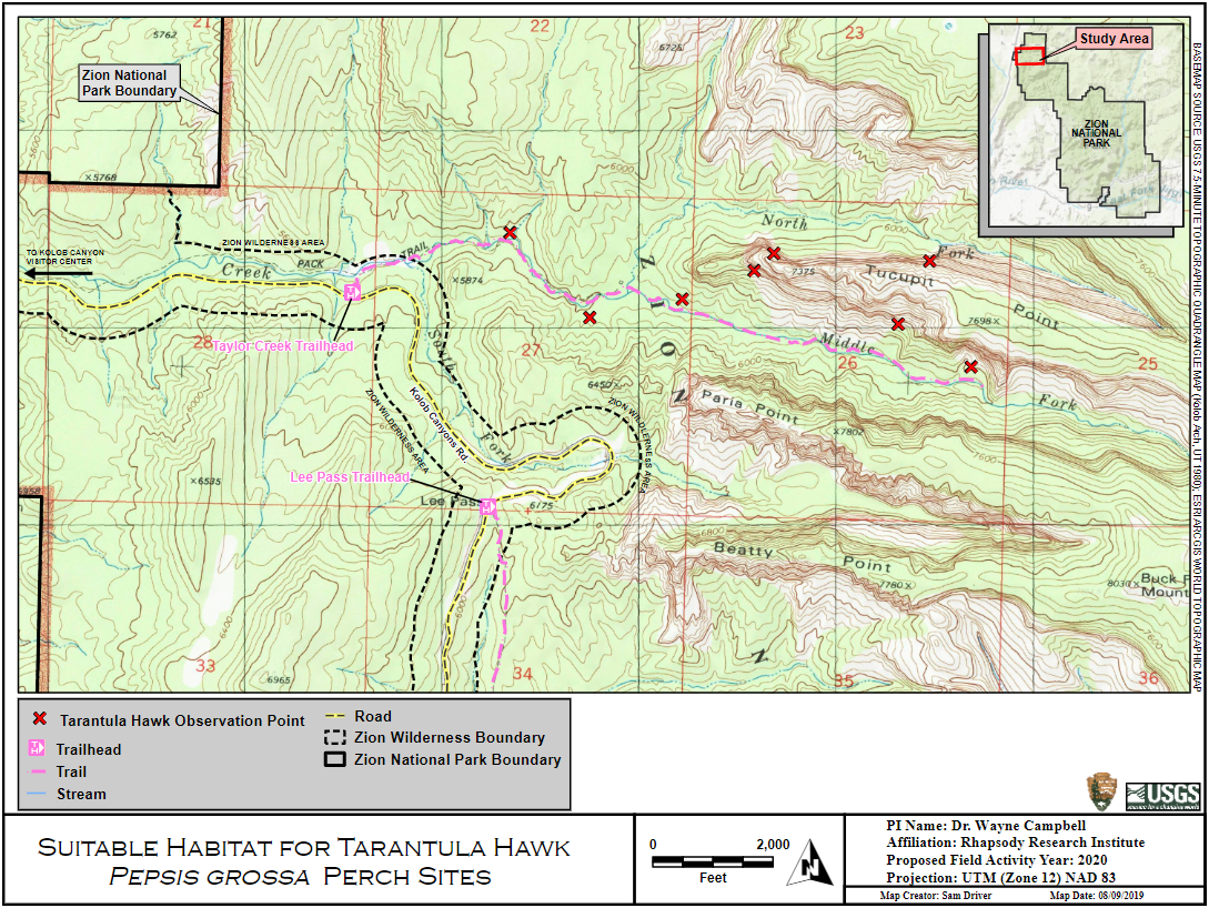 Example map with required cartographic elements An example topo map featuring the required map components