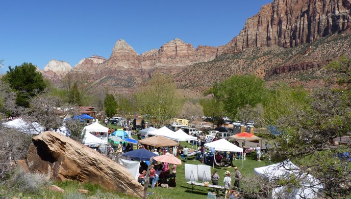 Earth Day in the town of Springdale. Earth Day in the town of Springdale.