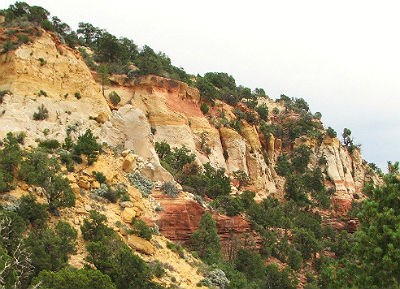 Temple Cap Formation outcrop Temple Cap Formation outcrop