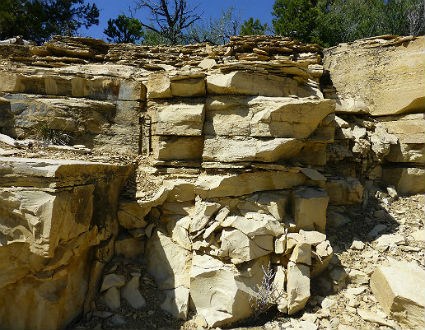 Carmel Formation limestone