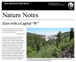 Nature Notes 2010