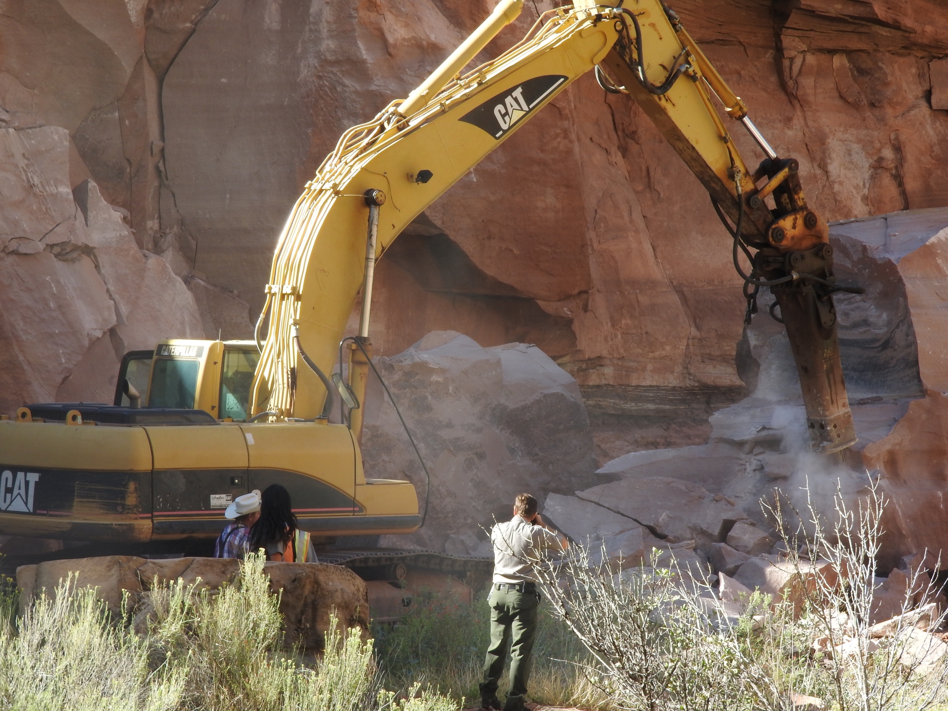 Rockfall Cleanup