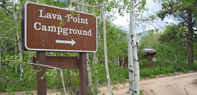 Lava Point Campground