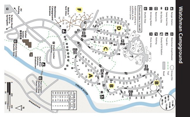 icon of the campground map