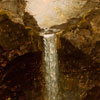 Image of painting titled (Waterfall)
